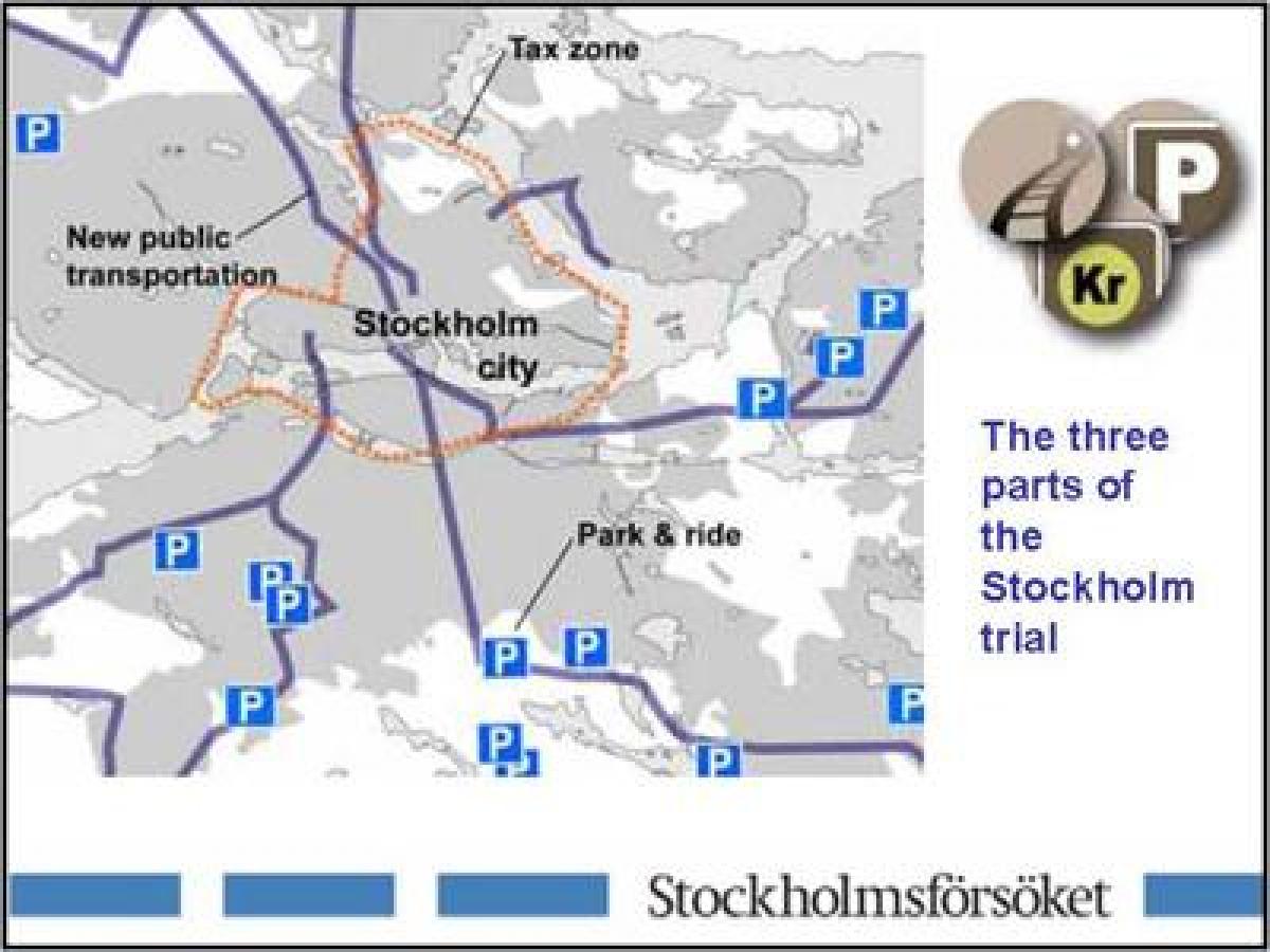 карта Стокгольма парковка