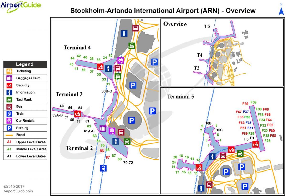 Стокгольмский аэропорт арланда карте