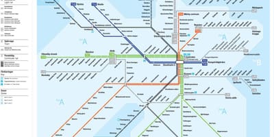 Центрального железнодорожного вокзала Стокгольма карте