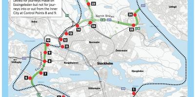 Карта Стокгольма сбор за